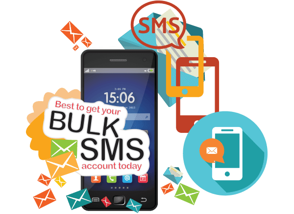 SMS Dashboard showcasing bulk SMS platform features